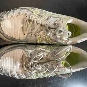 Asics Women's White Gel Challenger 9 Lace Up Running Sneakers E353Y Size 7